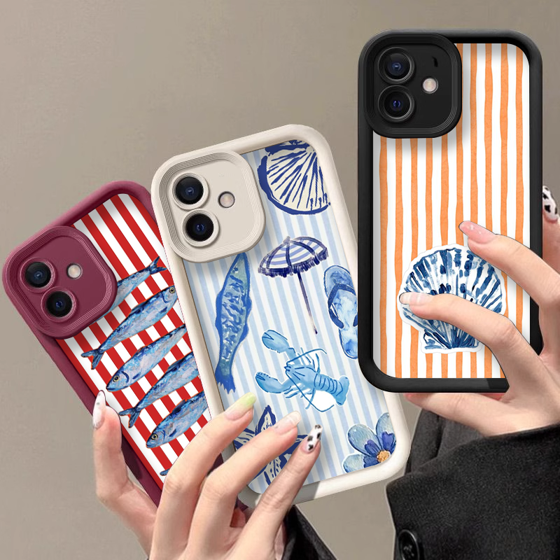 Phone Cases Oneplus - Funny Sardines Color Fish Marine Life
