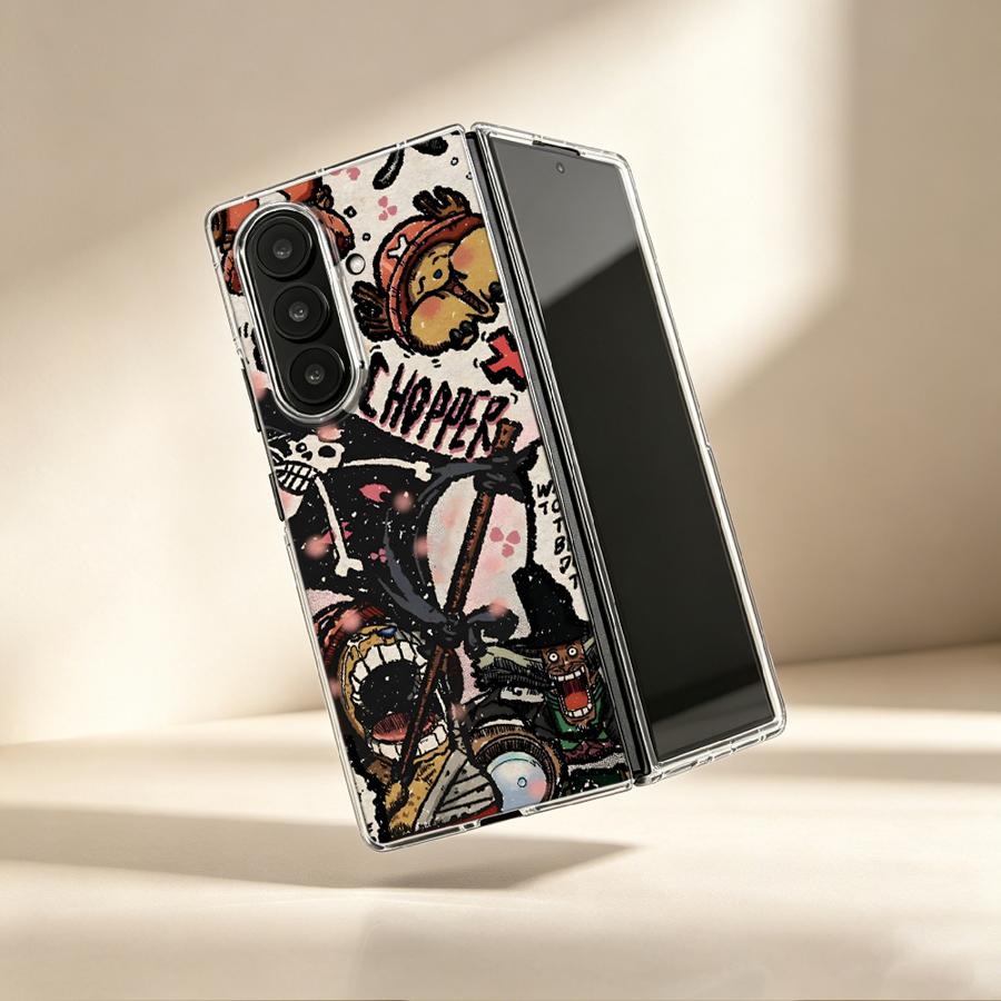 Phone Cases Z Fold 4 - Transparent Soft Phone Cover Case for