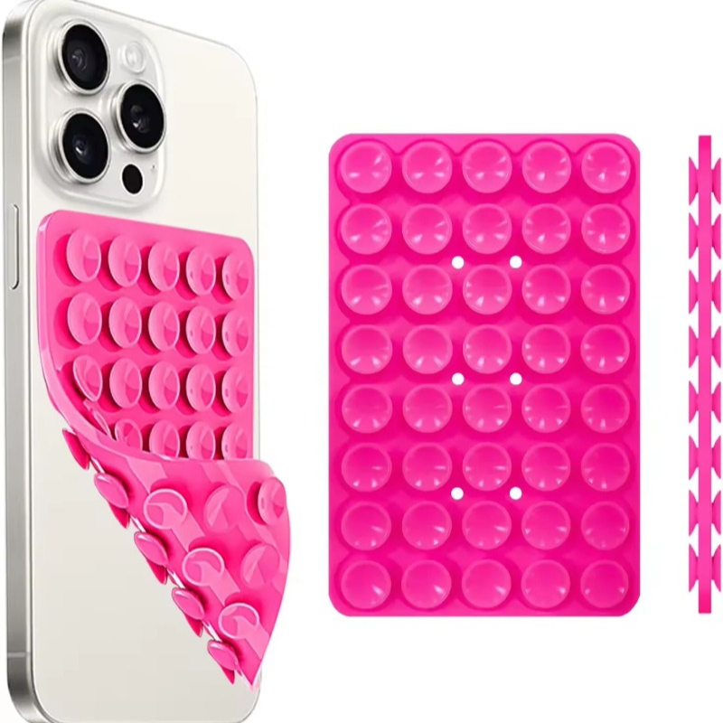 Phone Cases Video - Silicone Suction Cup Phone Case Double