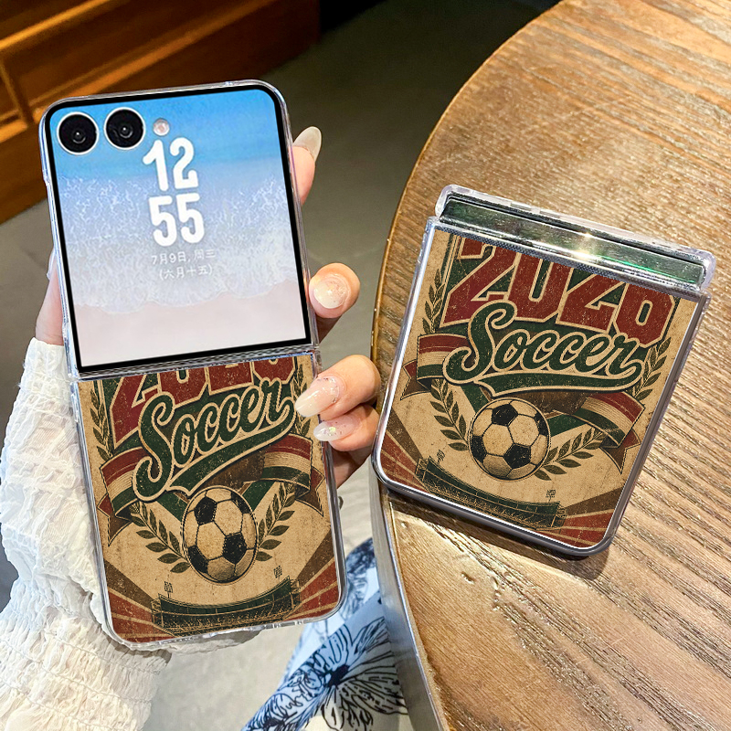 Football Pattern Transparent P - Phone Cases Z Fold 4 のレビューと価格