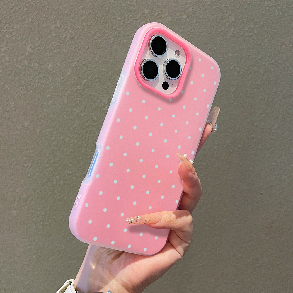Adorable Light Blue Polka Dot  - Phone Cases For Iphone 11 のレビューと価格
