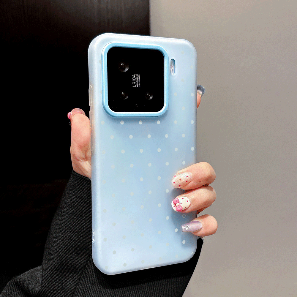 Adorable Light Blue Polka Dot  - Phone Cases For Iphone 11 のレビューと価格