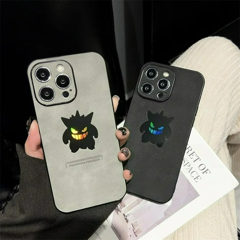 Cartoon Anime Gengar Leather T - Phone Cases Leather のレビューと価格
