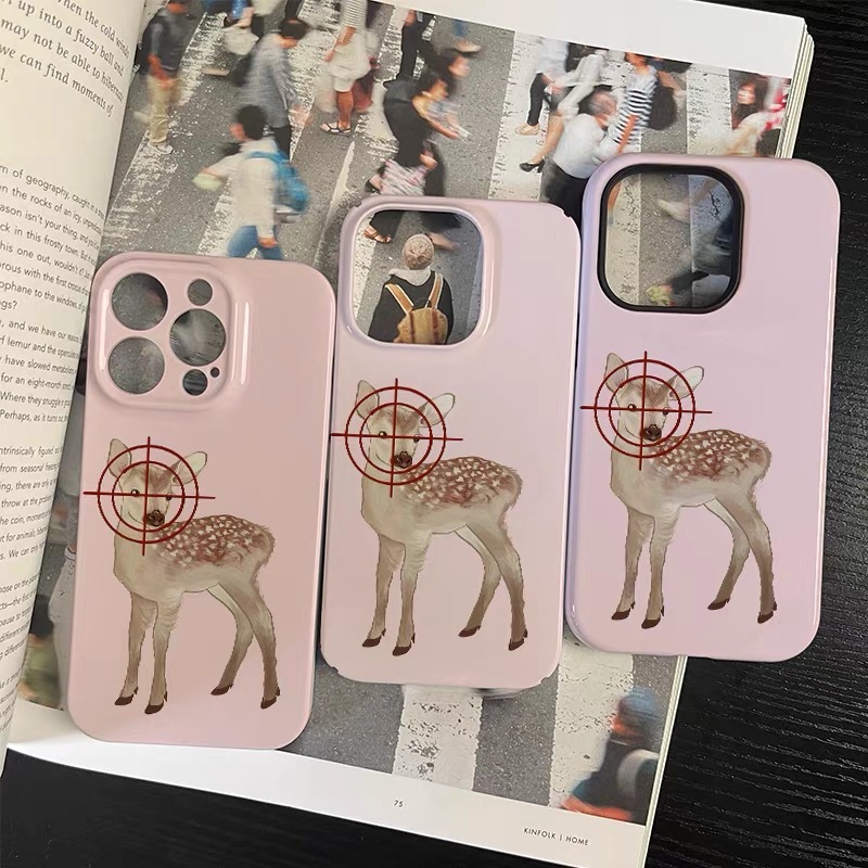 Ins Pink Target Deer Art Phone - Phone Cases Target のレビューと価格