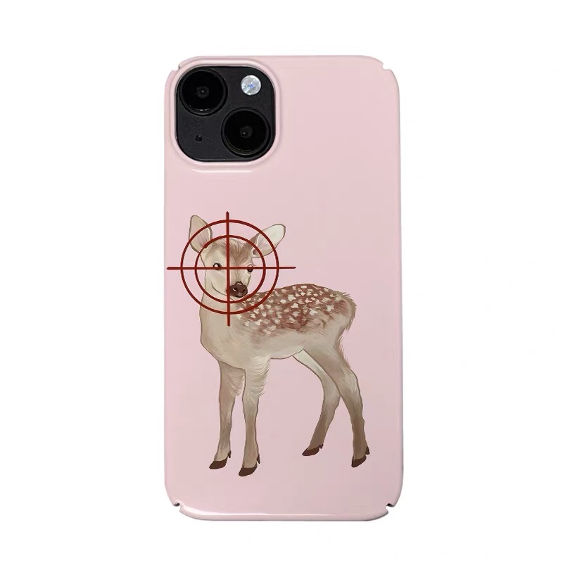 Ins Pink Target Deer Art Phone - Phone Cases Target のレビューと価格