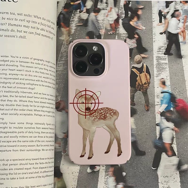 Ins Pink Target Deer Art Phone - Phone Cases Target のレビューと価格