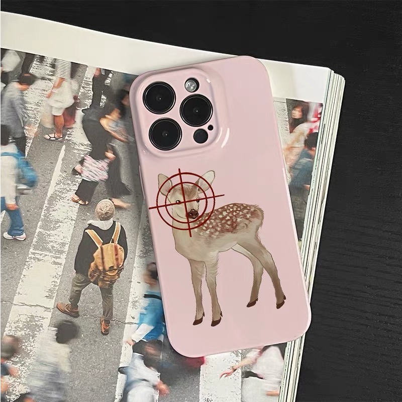 Ins Pink Target Deer Art Phone - Phone Cases Target のレビューと価格