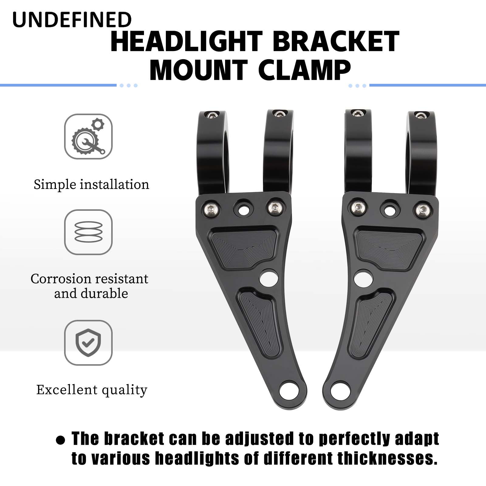 33mm-58mm Headlight Bracket Mo - Phone Cases Moto G のレビューと価格
