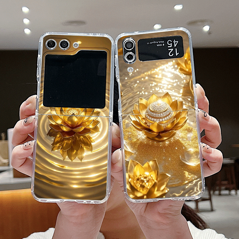 Creative Golden Lotus Flower P - Phone Cases Z Fold 4 のレビューと価格