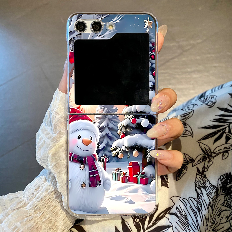 Christmas Snowman Elk Phone Ca - Phone Cases Z Fold 4 のレビューと価格