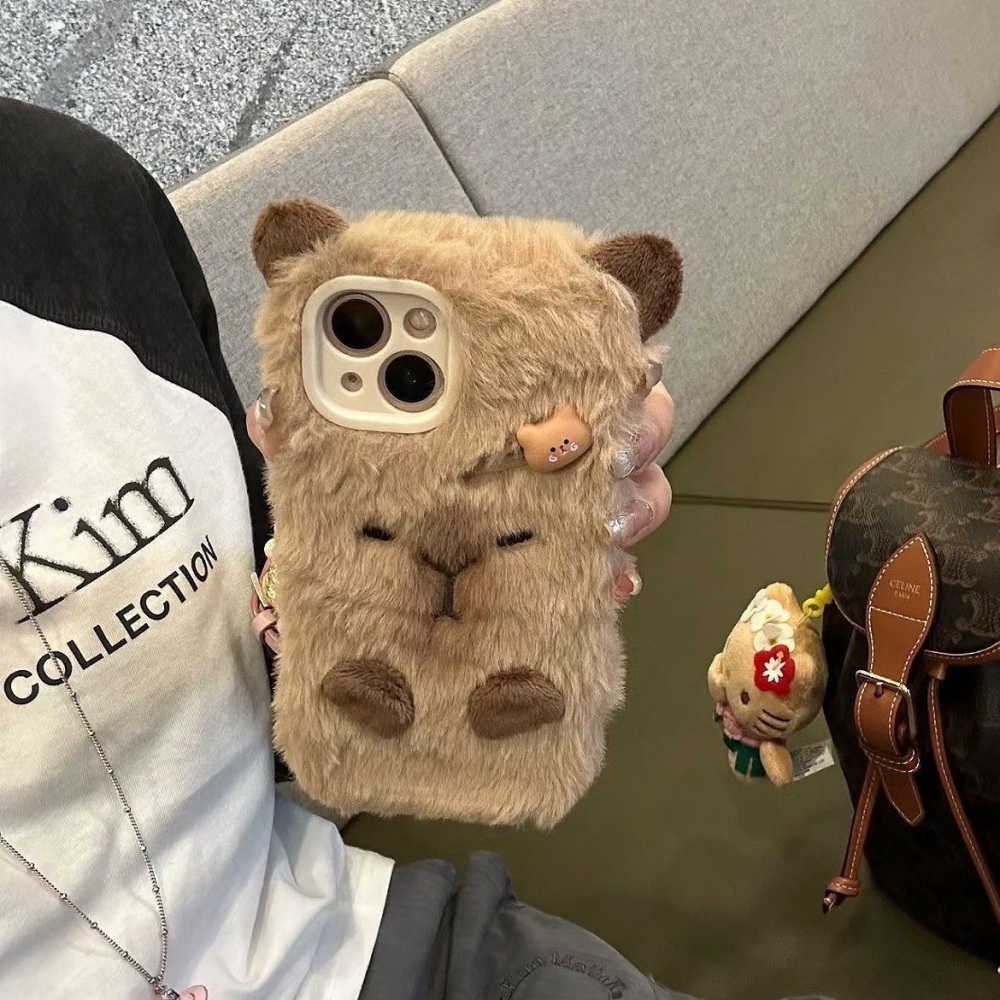 Luxury Capybara Fluffy Fur Pho - Phone Cases For Iphone 11 のレビューと価格
