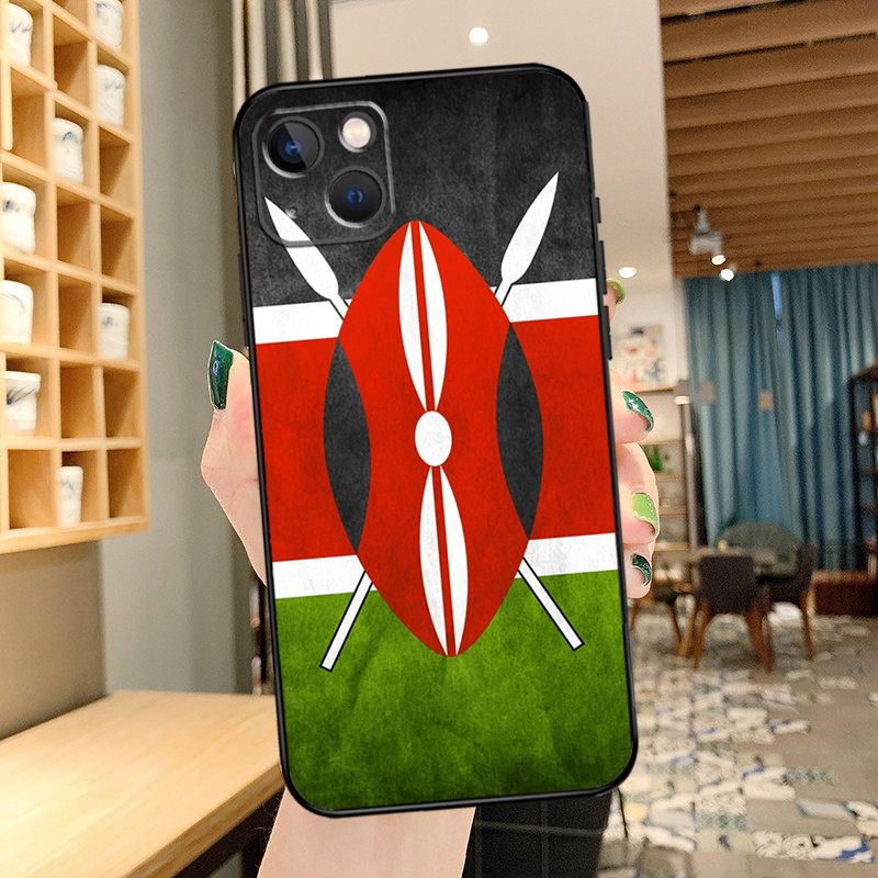 Kenya Flag Phone Case For iPho - Phone Cases Kenya のレビューと価格