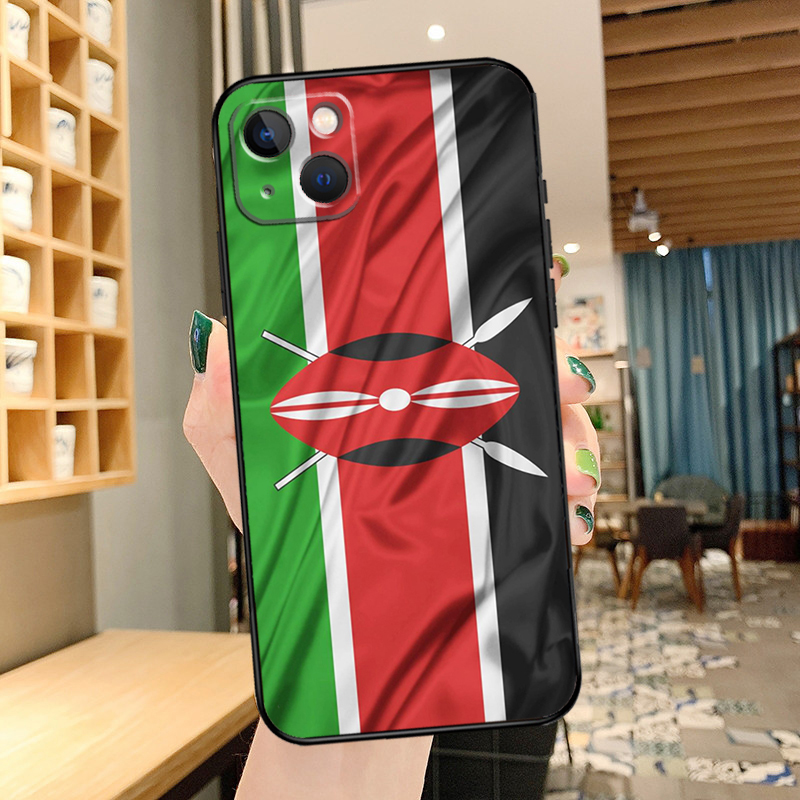 Kenya Flag Phone Case For iPho - Phone Cases Kenya のレビューと価格