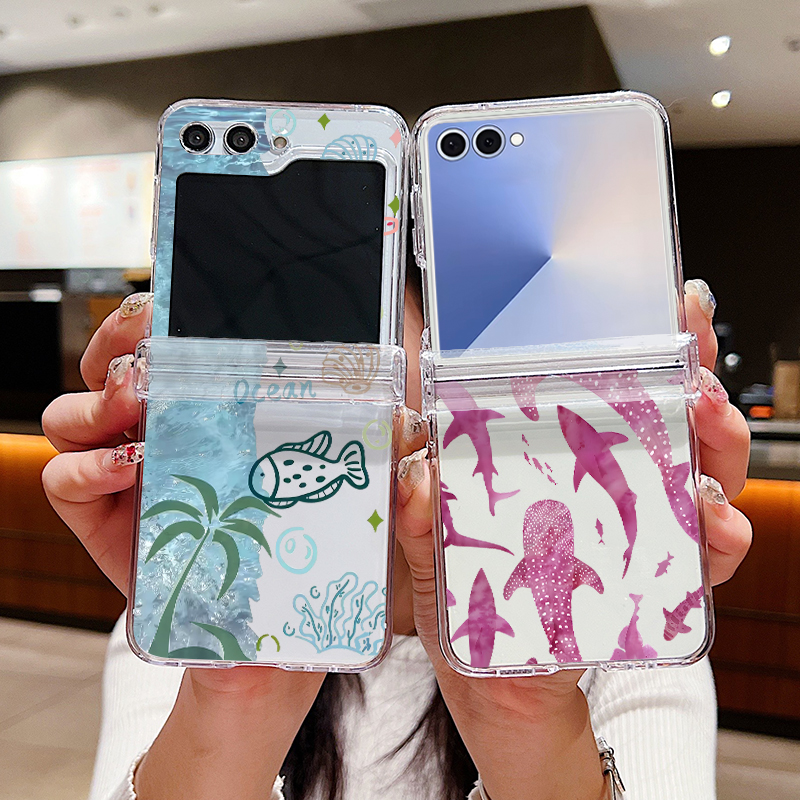 Shark Star Patterned Phone Cas - Phone Cases Z Fold 4 のレビューと価格