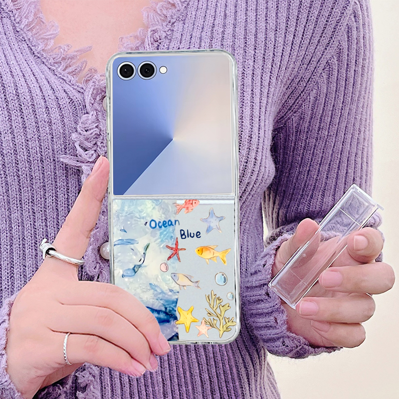 Shark Star Patterned Phone Cas - Phone Cases Z Fold 4 のレビューと価格