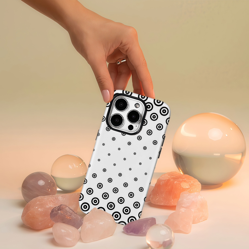 Black White Target Dot Phone C - Phone Cases Target のレビューと価格