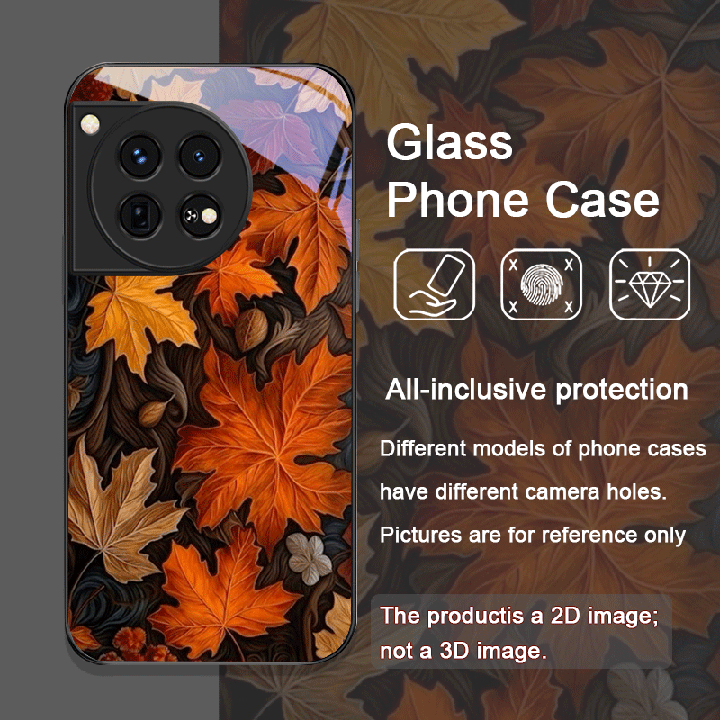 Hand-Painted Fall Maple Leaf P - Phone Cases Oneplus のレビューと価格