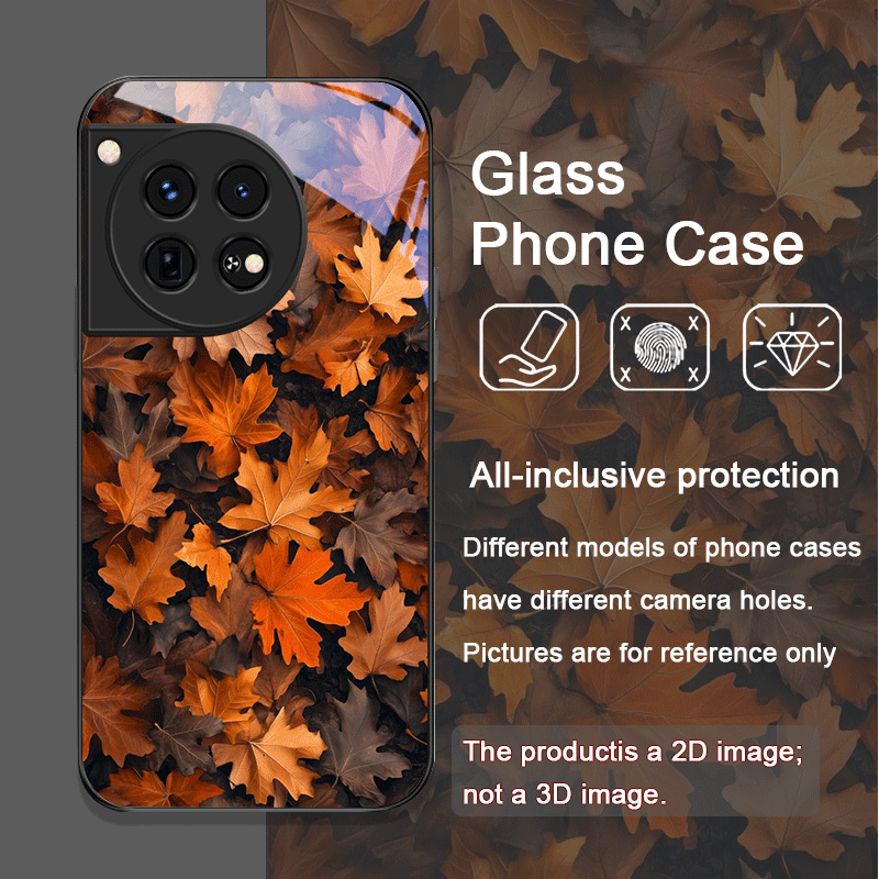 Hand-Painted Fall Maple Leaf P - Phone Cases Oneplus のレビューと価格