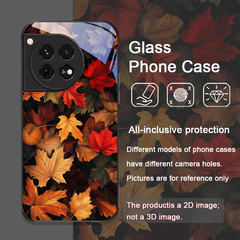 Hand-Painted Fall Maple Leaf P - Phone Cases Oneplus のレビューと価格