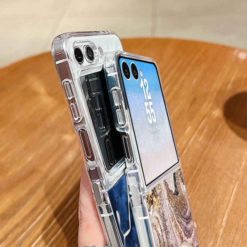 Colorful Marble Pattern Phone  - Phone Cases Z Fold 4 のレビューと価格