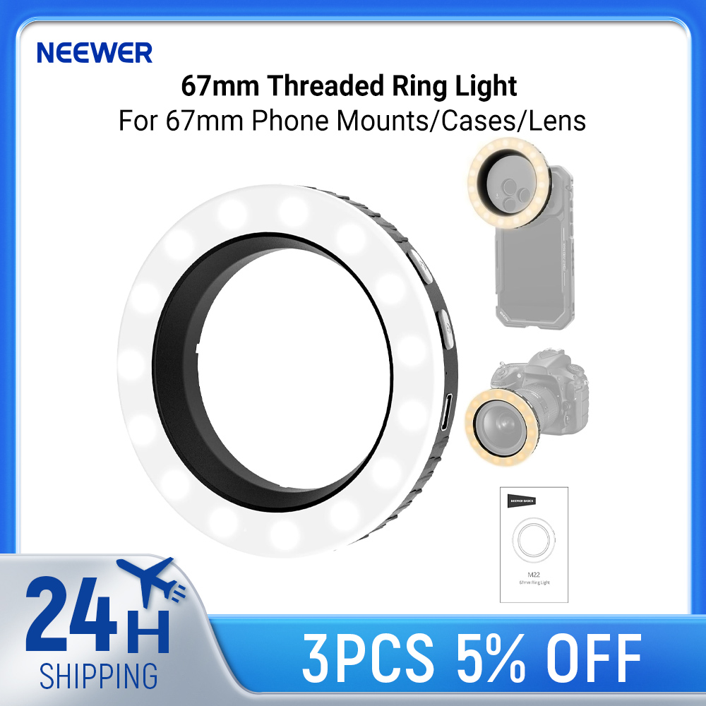 NEEWER Basics 67mm Threaded Ri - Phone Cases Video のレビューと価格