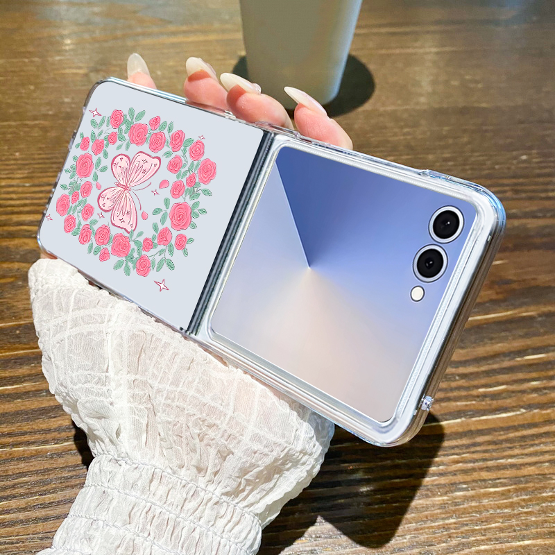 Pink Flowers Pattern Phone Cas - Phone Cases Z Fold 4 のレビューと価格