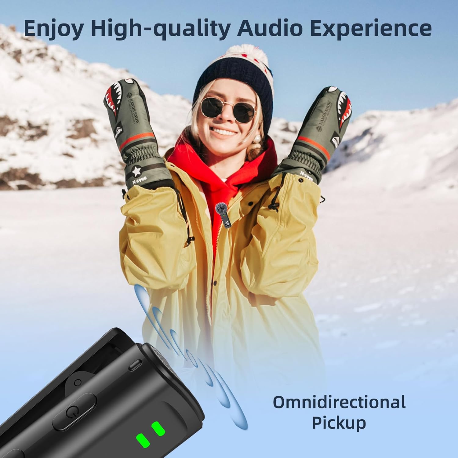 Wireless Lavalier Microphone f - Phone Cases Video のレビューと価格
