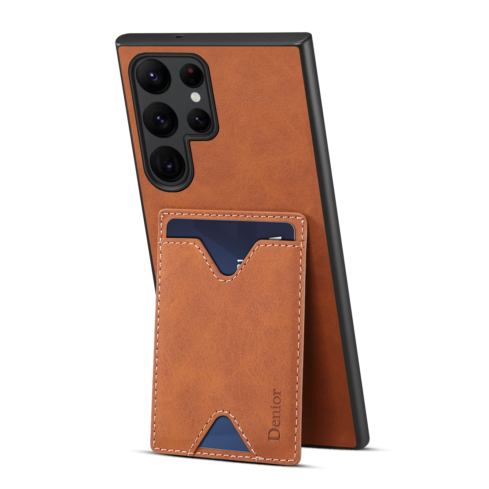 Denior Faux Leather Phone Case - Card Holder Slim Case のレビューと価格