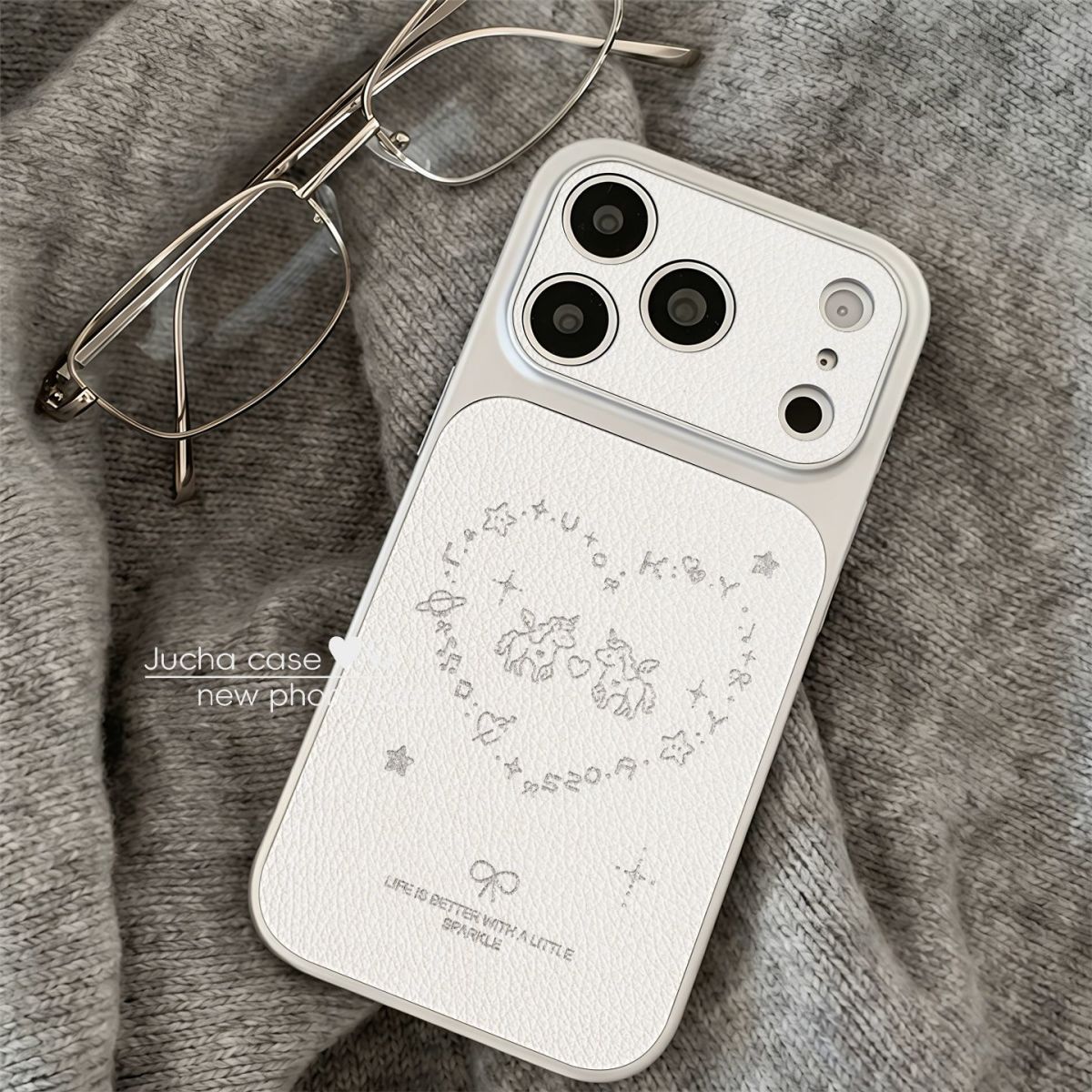 New Love Unicorn Cartoon Cute  - Phone Cases Leather のレビューと価格
