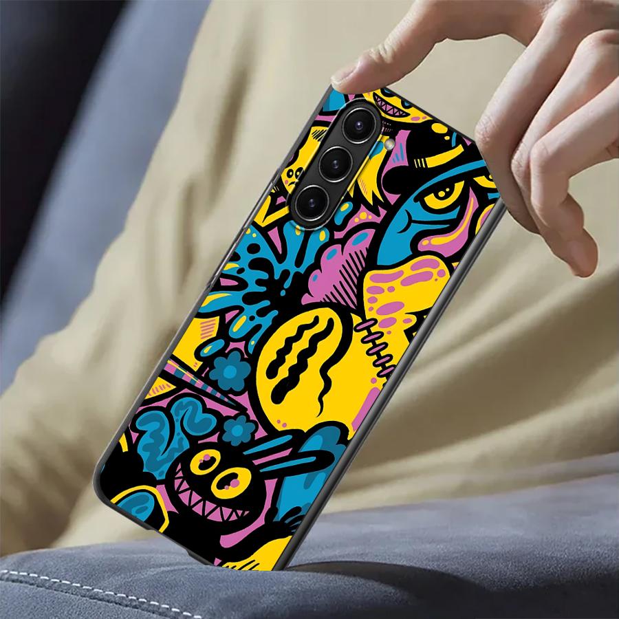 Cartoon Graffiti Design Case f - Phone Cases Z Fold 4 のレビューと価格