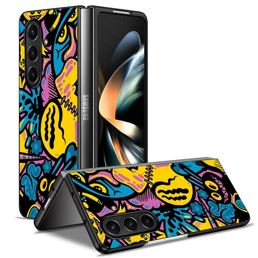 Cartoon Graffiti Design Case f - Phone Cases Z Fold 4 のレビューと価格