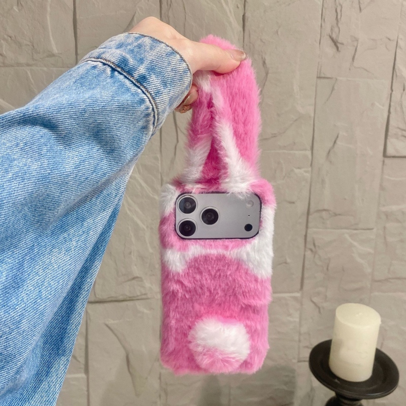Cute Rabbit Design Fluffy Phon - Phone Cases For Iphone 11 のレビューと価格