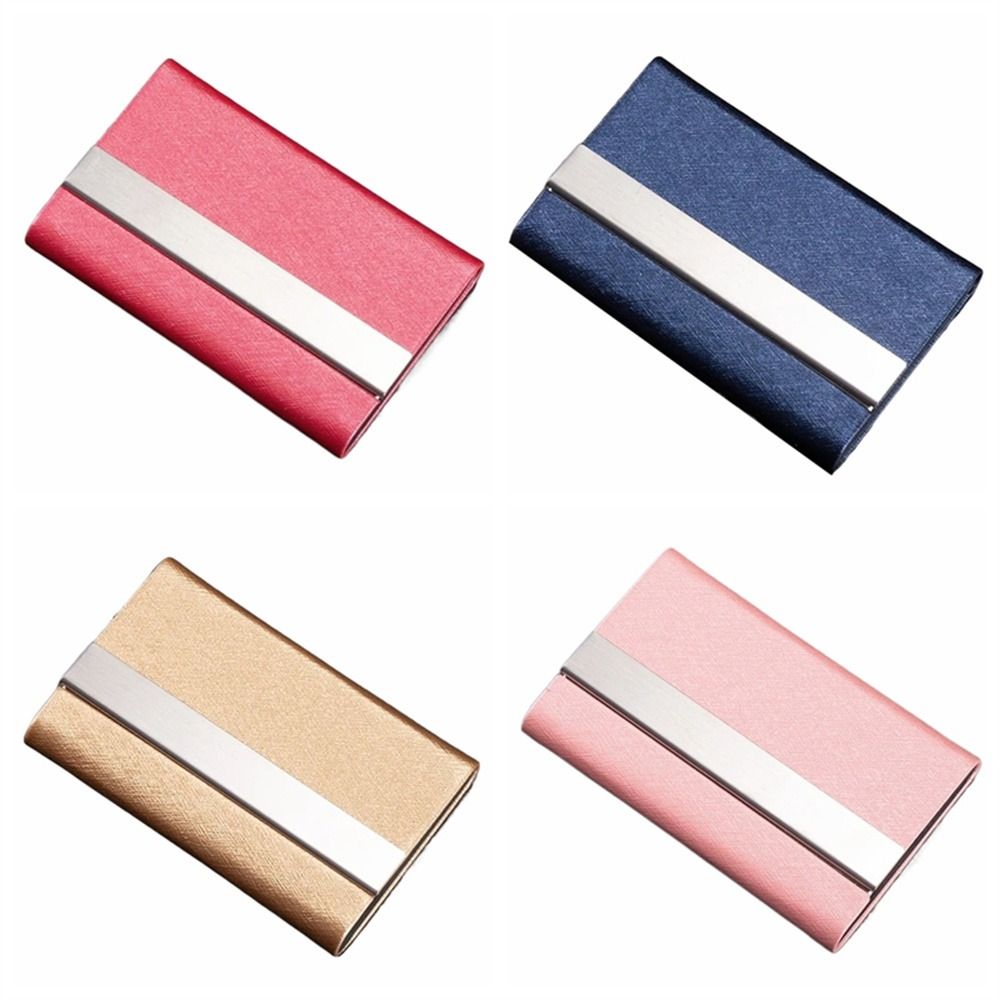 Luxury PU Leather Business Car - Card Holder Slim Case のレビューと価格