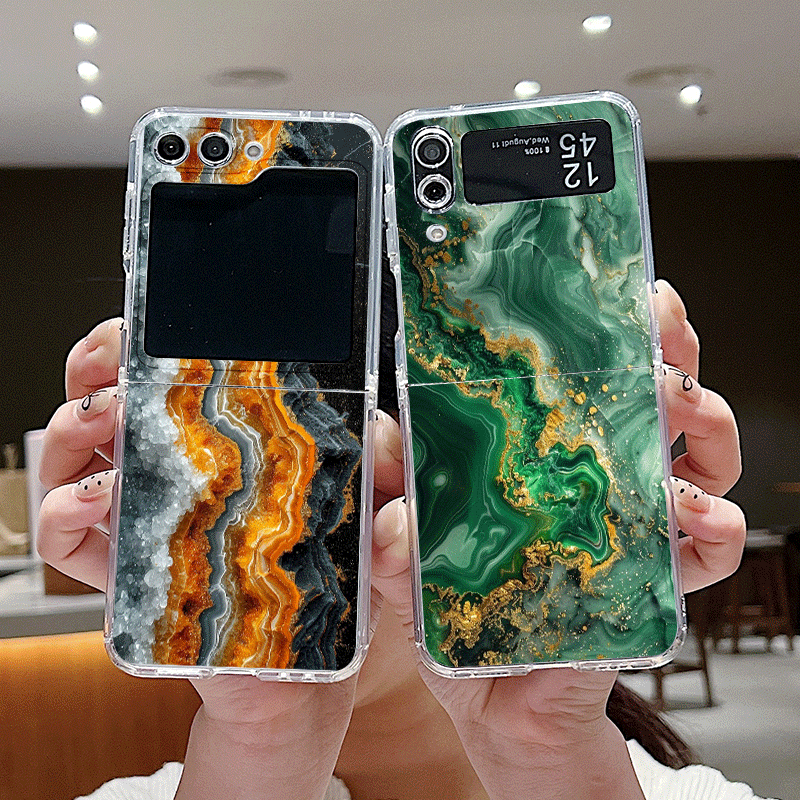 Artistic Colorful Marble Textu - Phone Cases Z Fold 4 のレビューと価格
