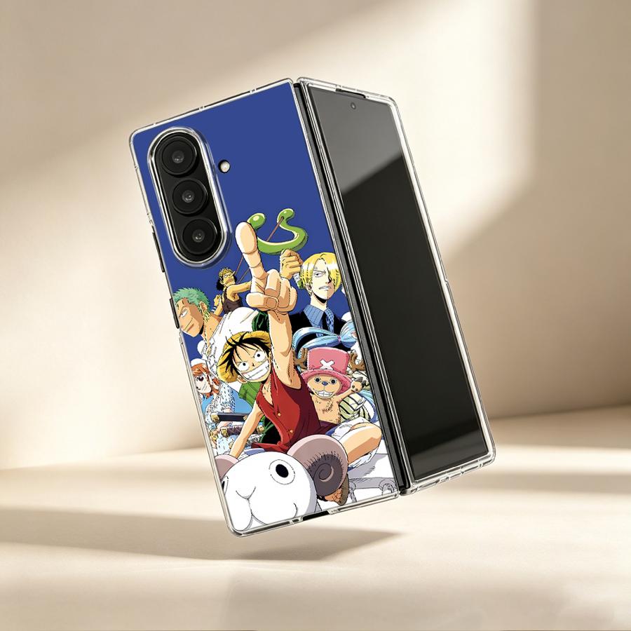 Anime Monkey D Luffy Transpare - Phone Cases Z Fold 4 のレビューと価格