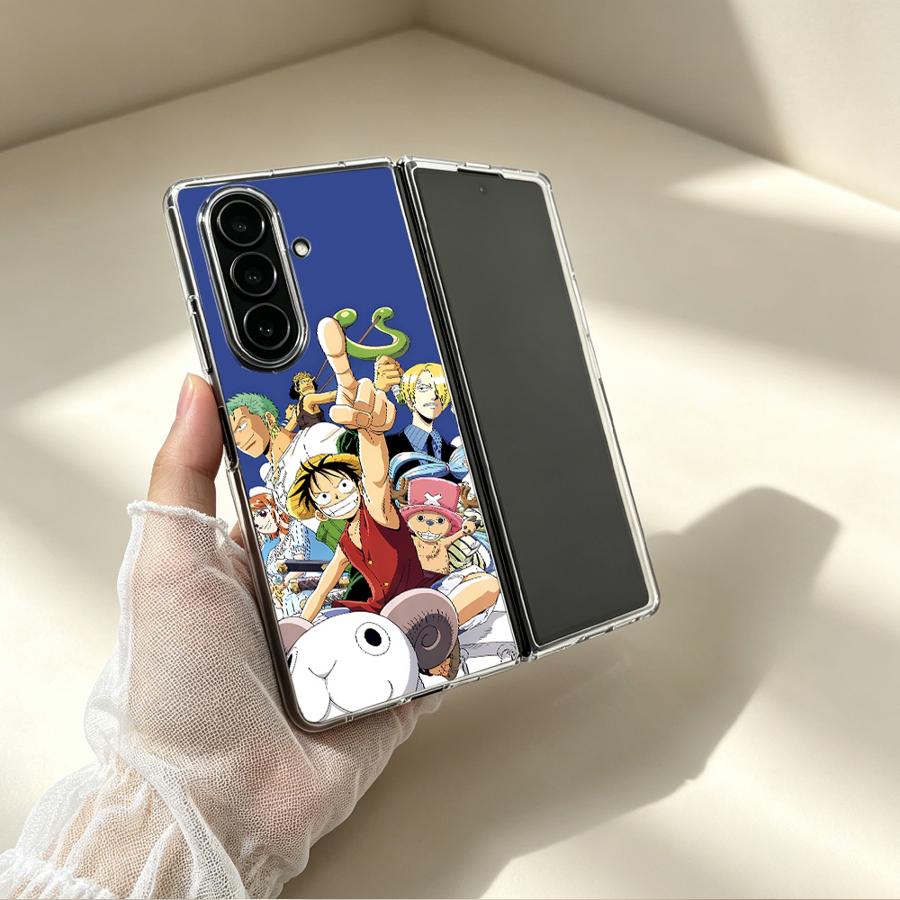 Anime Monkey D Luffy Transpare - Phone Cases Z Fold 4 のレビューと価格